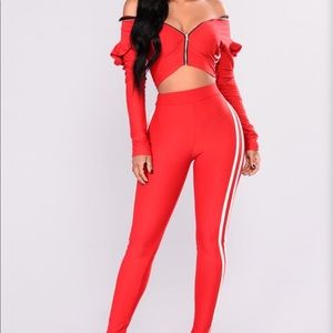 Tennis Match Set - Red